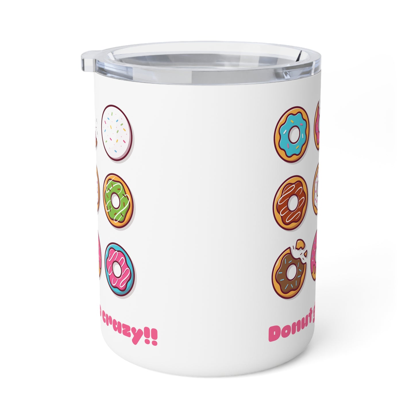 Donut go crazy! Insulated Coffee Mug, 10oz