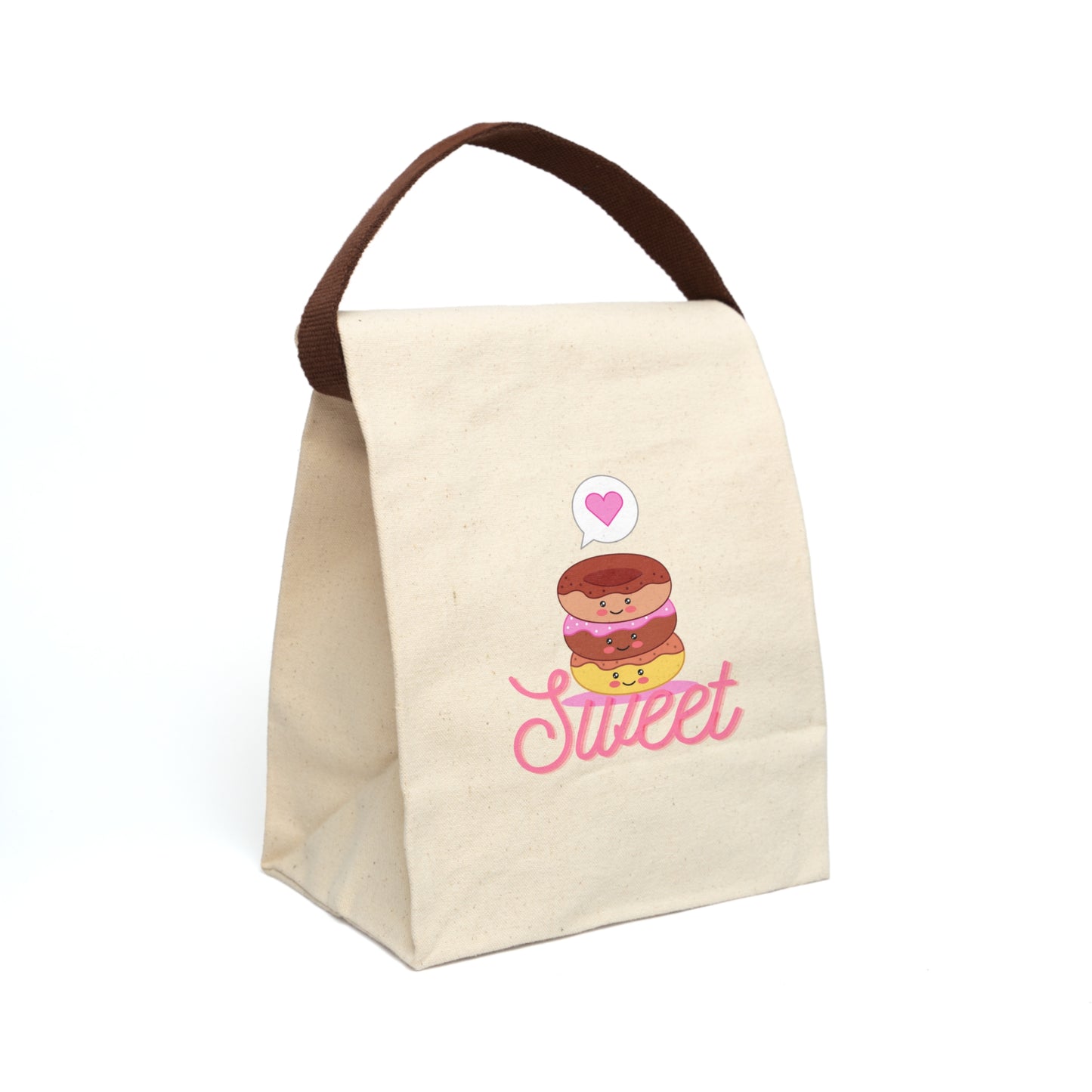 Sweet Donuts Lunch Bag With Strap