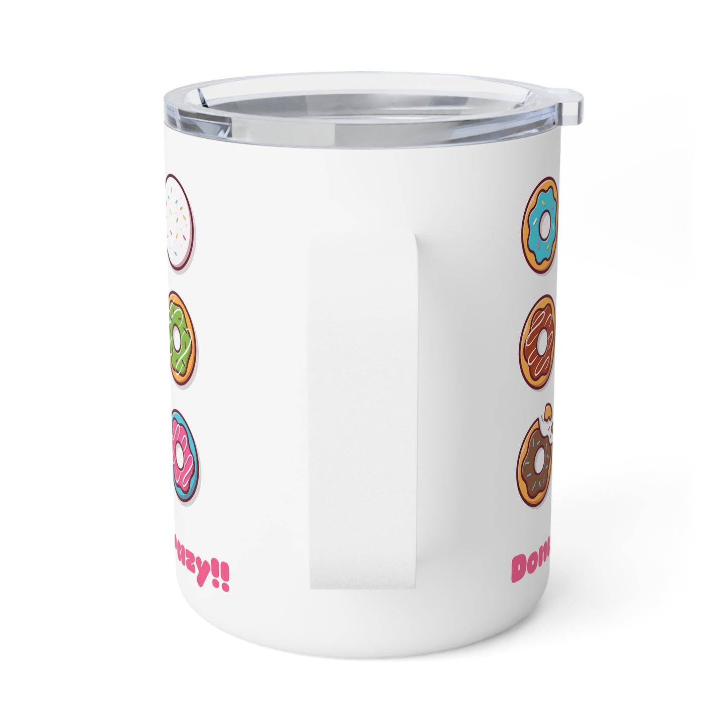 Donut go crazy! Insulated Coffee Mug, 10oz