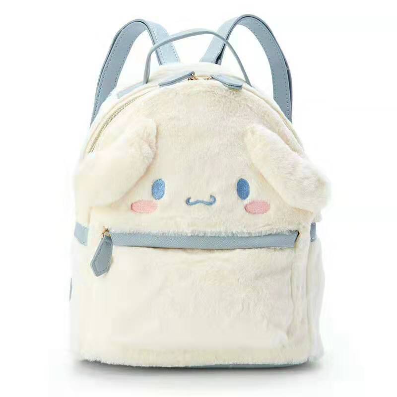 My Melody Cinnamoroll Plushie Backpack