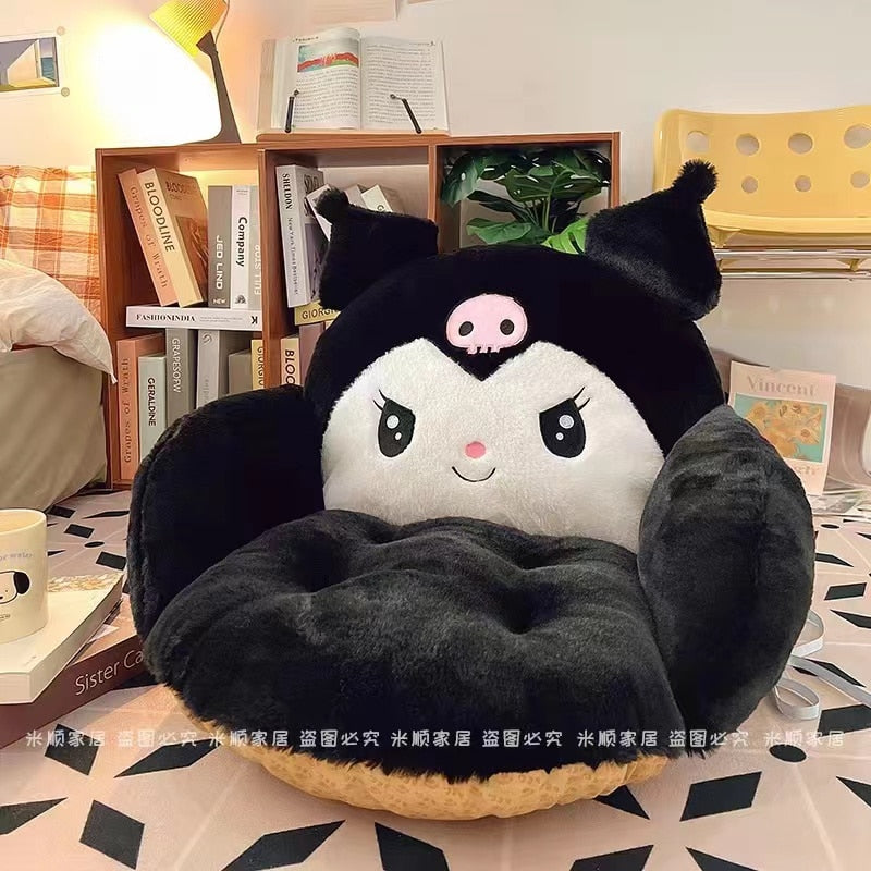 Oversized Sanrio Puff Cushion Cinnamoroll Mymelody Kuromi