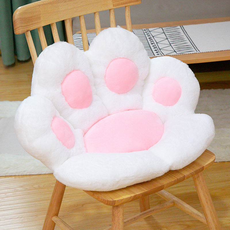 Big Pink Paw Cushion