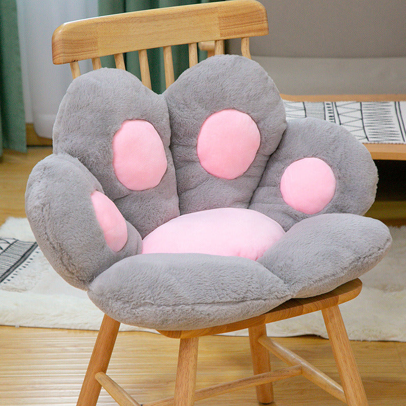 Big Pink Paw Cushion