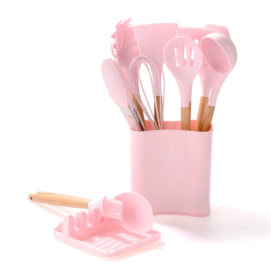 Kitchenware Set With Storage Bucket