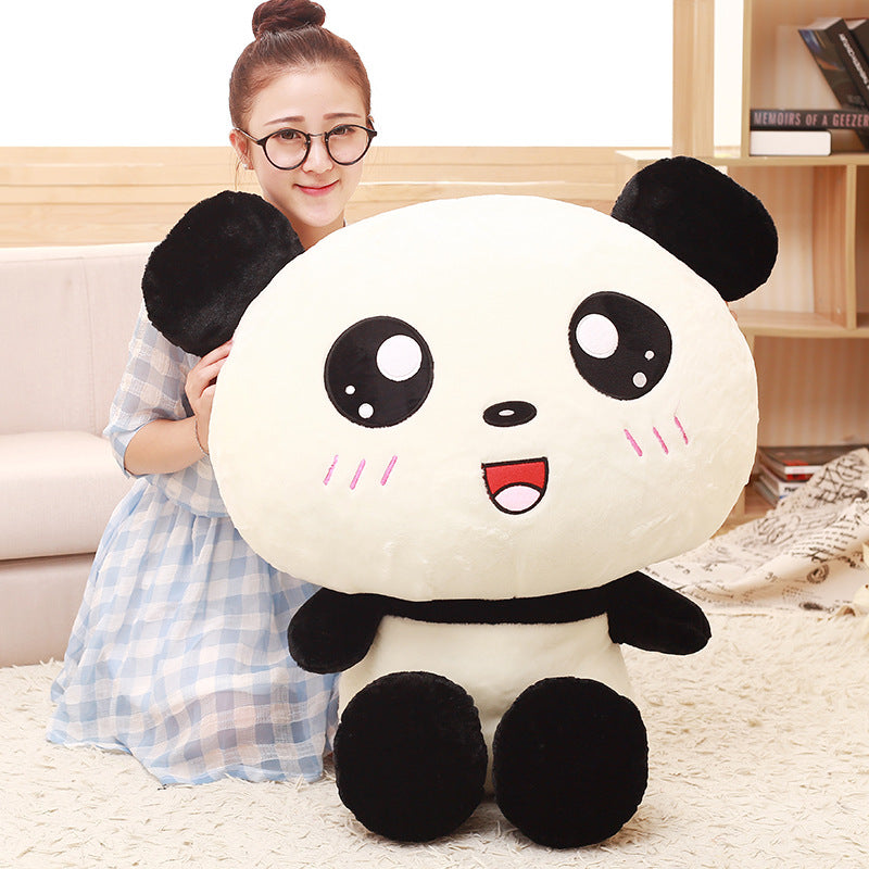 Big Head Kawaii Panda Plushie