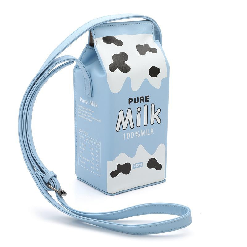 Milk box crossbody bag