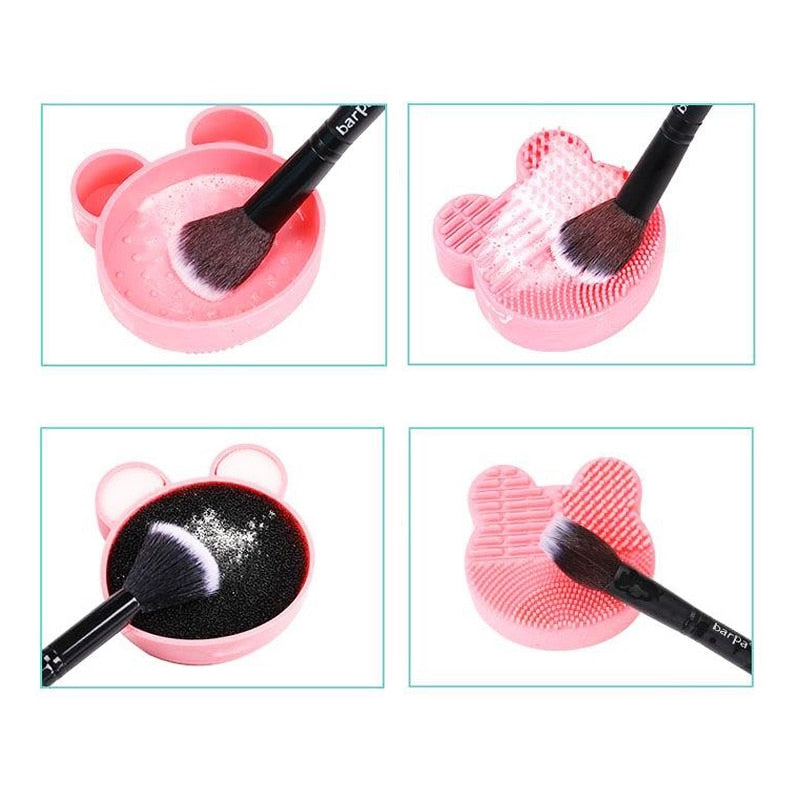 Bear  Makeup Brush Cleaner