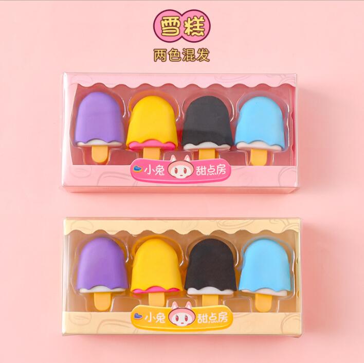 Donut Candy Ice Cream Rubber Eraser