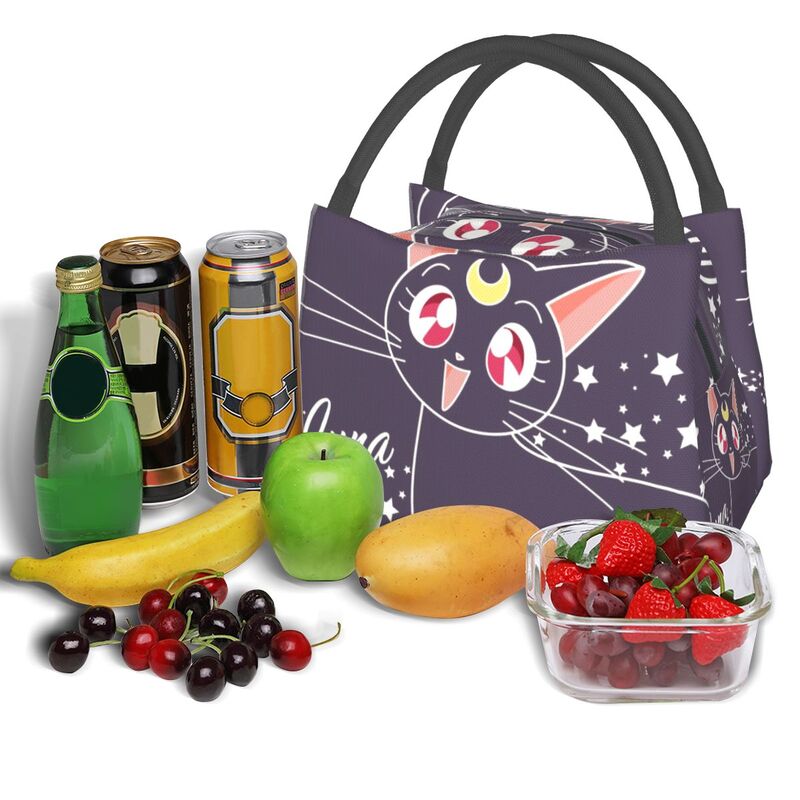 Sailor Moon Luna Insulated Lunch Bag