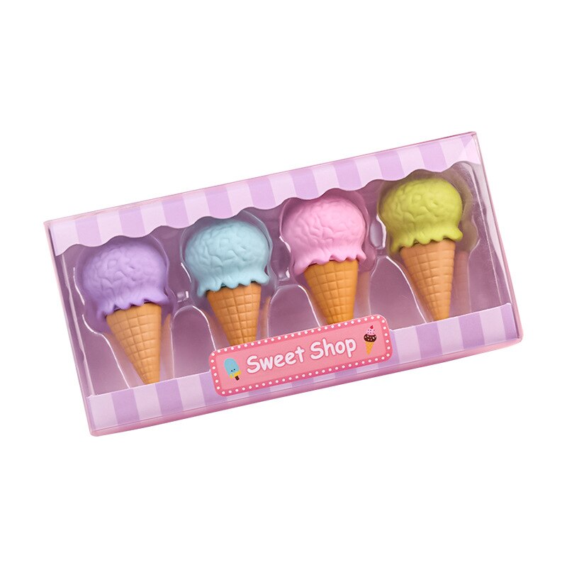 Donut Candy Ice Cream Rubber Eraser