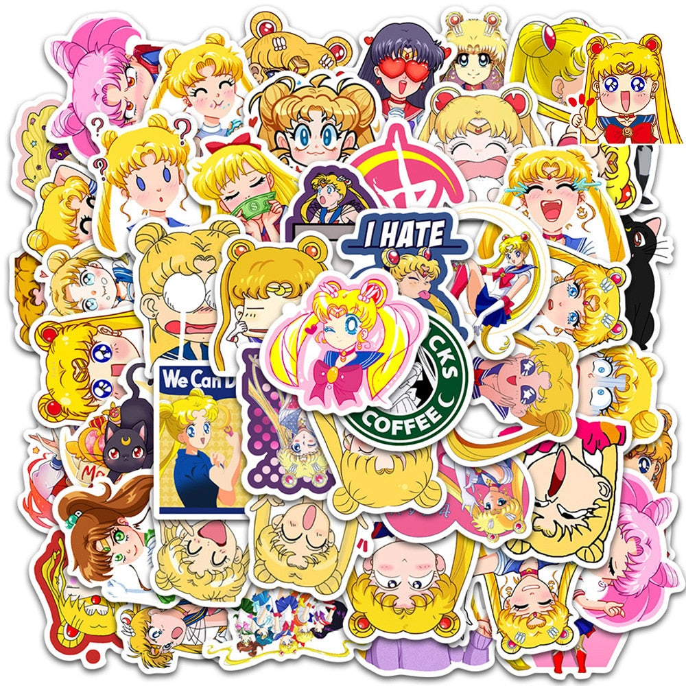 Sailor Moon Anime Stickers