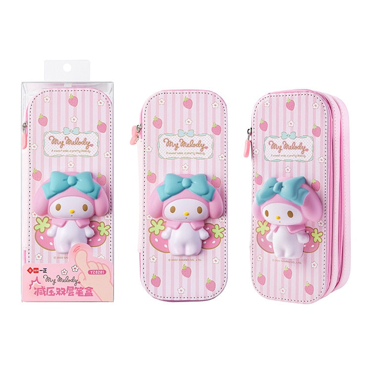 Sanrio Pencil Case Kawaii HelloKitty Cinnamoroll Melody