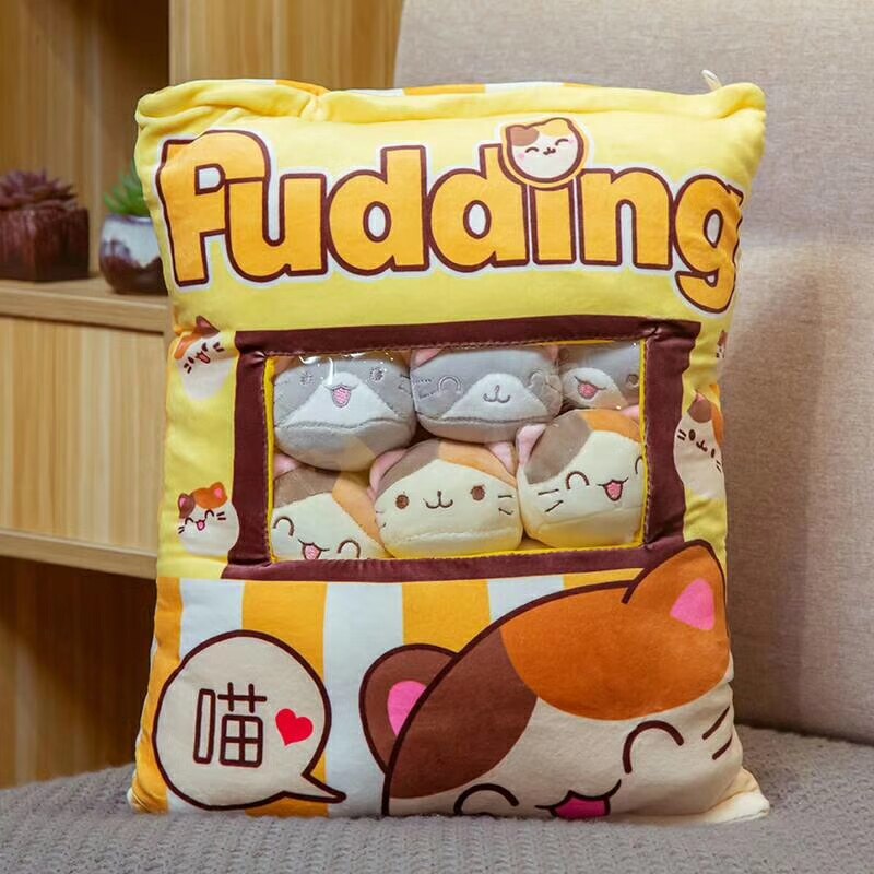 Pudding Plushie Bag