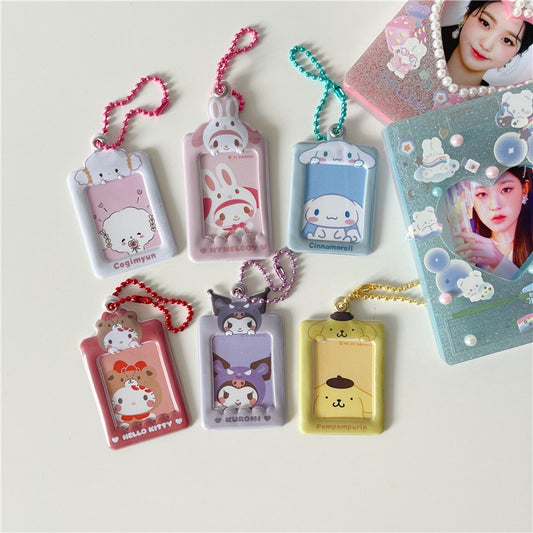 Sweet Korean ID Photo Case Keychain