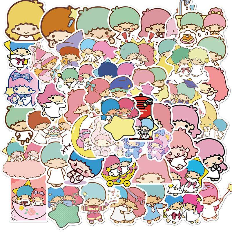 Sanrio Stickers Hello Kitty Kuromi My Melody 50 Pack