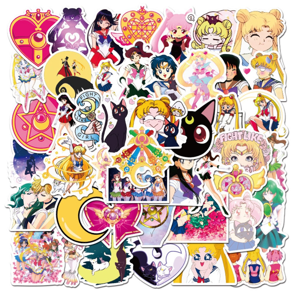 Sailor Moon Anime Stickers