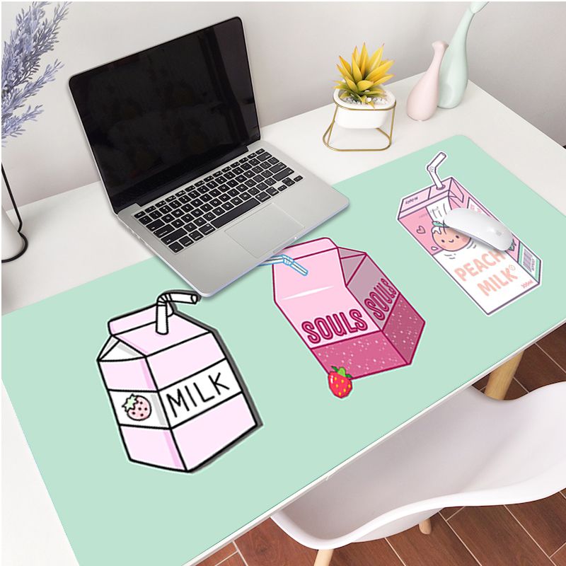 Strawberry Peach Kawaii Design Anti-slip Desk Table Mouse Pad