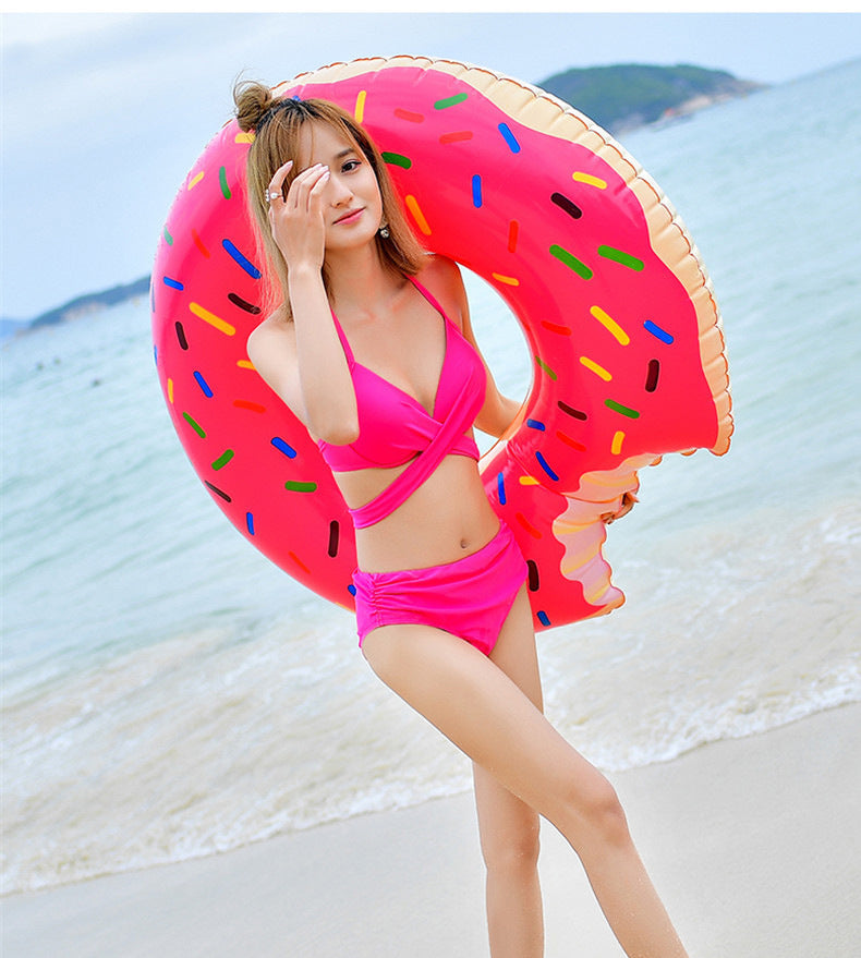 Inflatable Swimming Ring Donut
