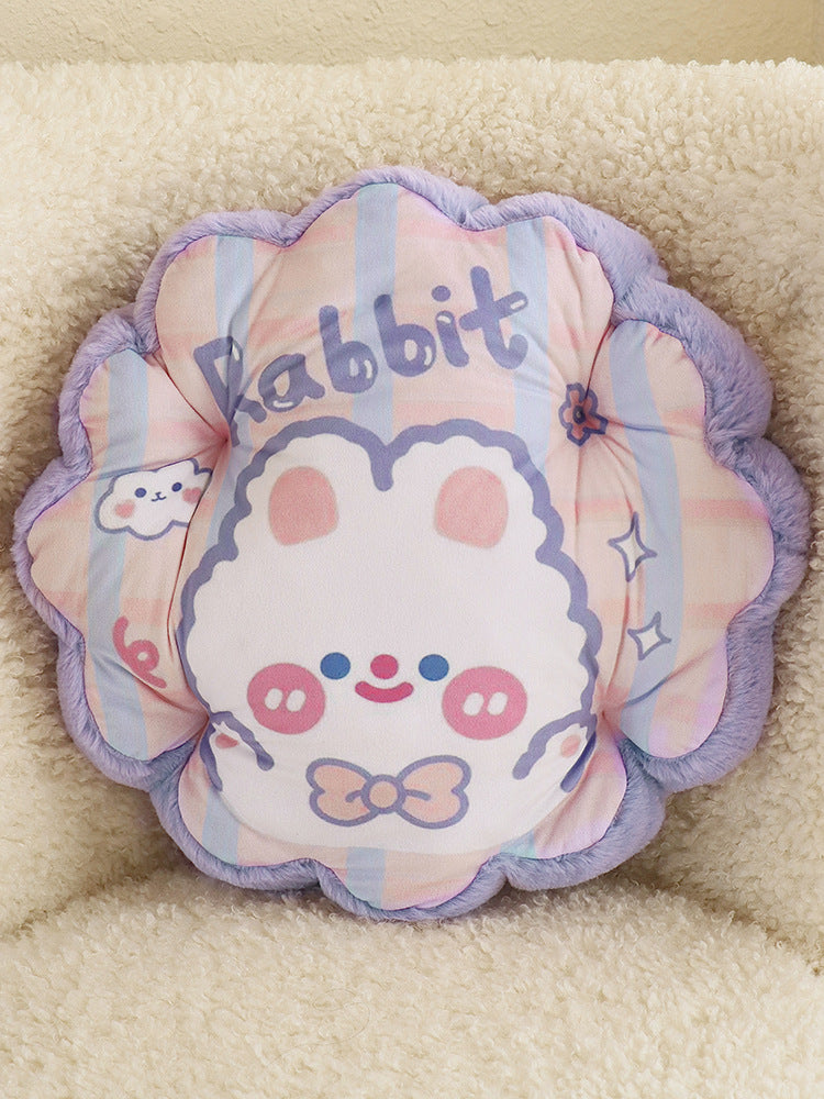 Rabbit Plush Throw Pillow